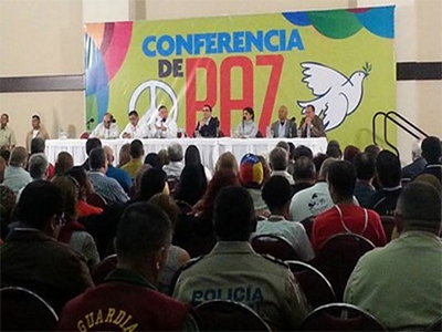 conferencia de paz en venezuela